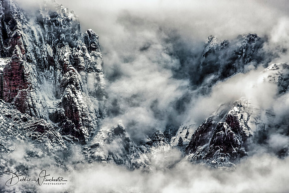 Red Rock Snow
